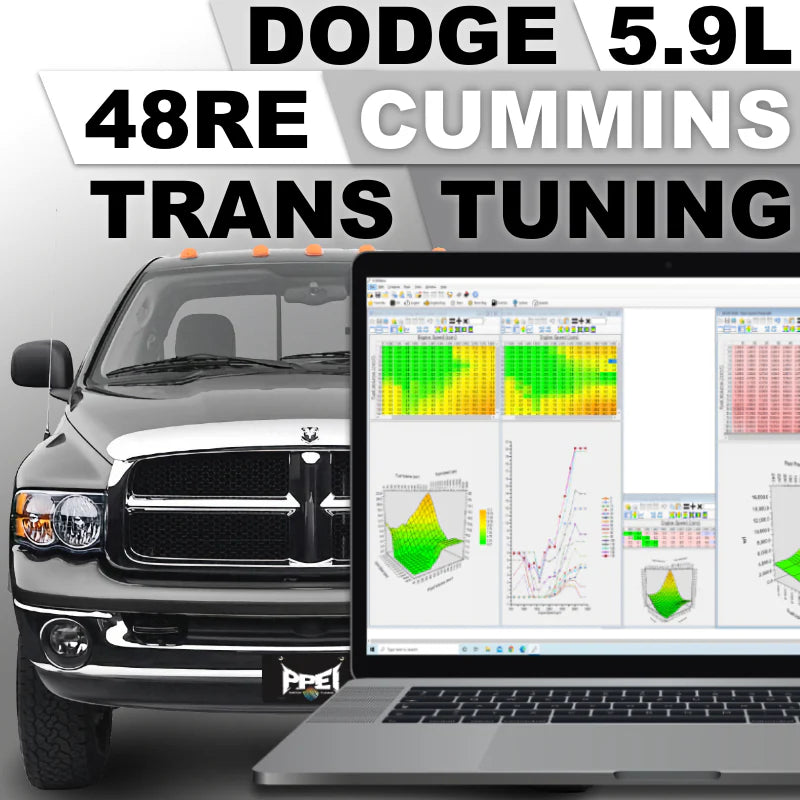 PPEI 48RE Transmission Tuning PP-MC484-TT | 2004.5-2005 Cummins 5.9L