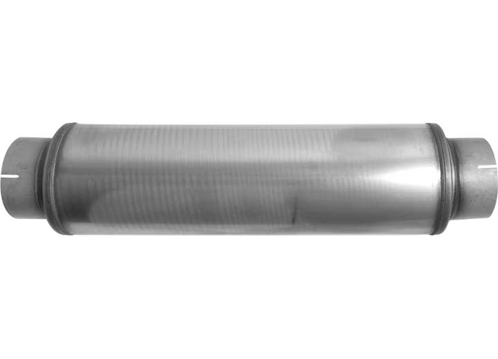 AP Exhaust Products (APE) MUFFLER XS2774 | XLERATOR STAINLESS STEEL, 7" ROUND, 30" OAL, 5"