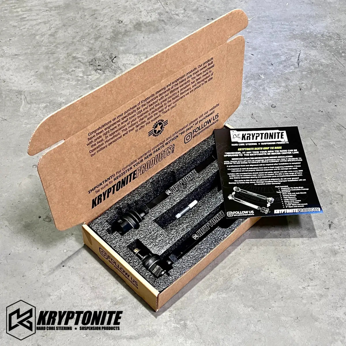 Kryptonite Death Grip Tie Rods KRTR10 | 2001-2010 Duramax 6.6L LB7,LLY,LBZ,LMM