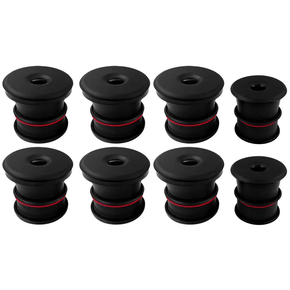 S&B Filters Silicone Body Mount Kit For 03-07 Ford F-250 F-350 Powerstroke 6.0L Crew Cab 8 Pc S B | 81-1001