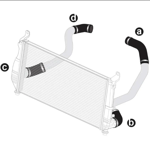 PPE SILICONE HOSE & CLAMP KIT 115910101 | 2001 6.6L Duramax LB7