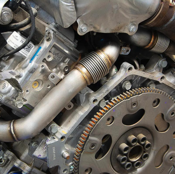 PPE REPLACEMENT HIGH FLOW UP-PIPES 116121115 | 2011-2016 6.6L Duramax LML