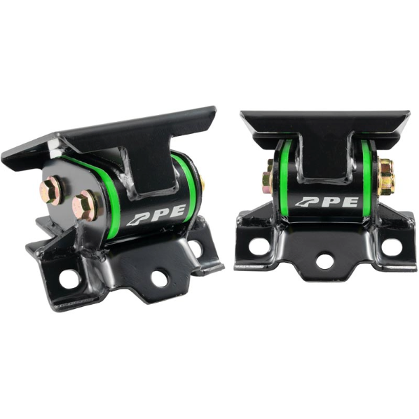 PPE SILICONE BUSHING ENGINE MOUNT KIT- GREEN 50 SHD (OE FIRMNESS) 168032150 | 2011-2016 6.6L DURAMAX LML