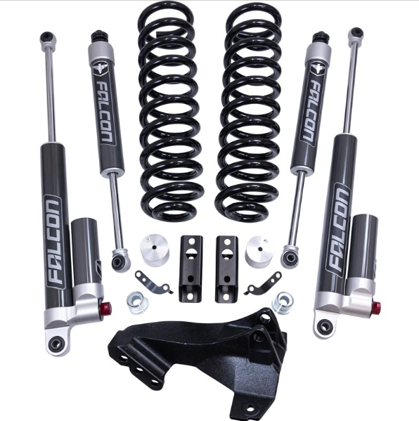 READYLIFT 2.5" COIL SPRING LEVELING KIT WITH FALCON 2.1 SHOCKS 46-20254 | 2020-2026 6.7L POWERSTROKE 4WD