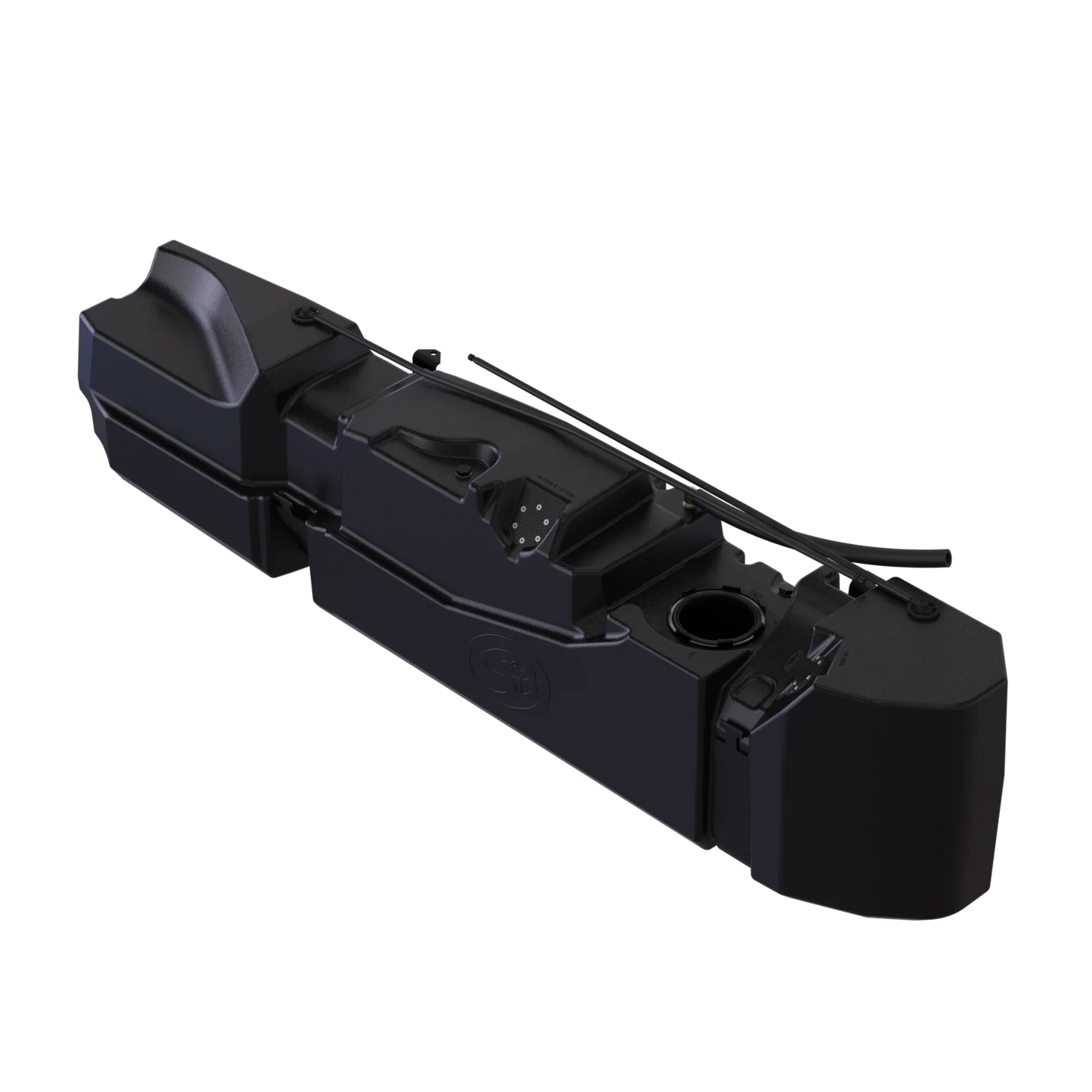 S&B 56 Gallon High-Capacity Fuel Tank, Crew Cab Long Bed 10-1033 | 2013-2026 Cummins 6.7L