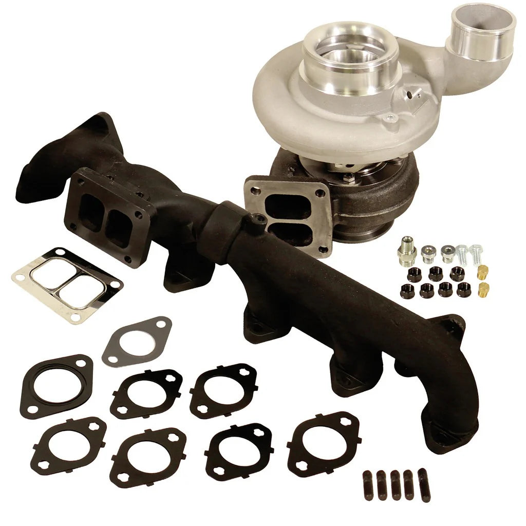 BD Diesel Iron Horn Turbo Manifold Package S366SXE 80 1.00AR 1045297 | 2007-2018 6.7L Cummins