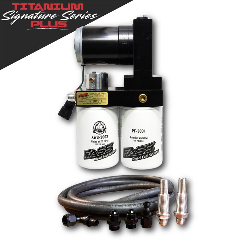 FASS Titanium Signature Series Plus 140GPH Fuel System TSPC15180F140G | 2020-2023 Duramax  6.6L L5P