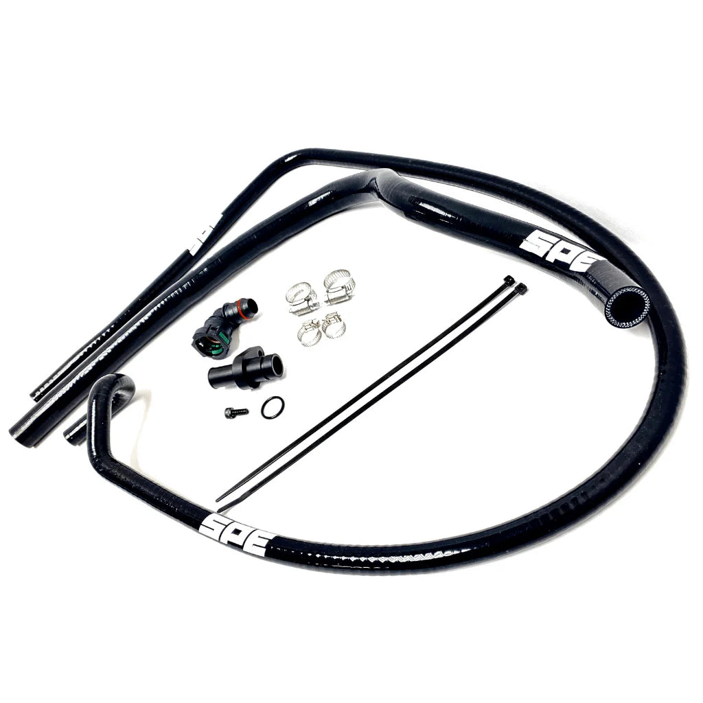 SPE Motorsport Coolant Hose Reroute Kit SPE-S100163 | 2011-2024 Powerstroke 6.7L