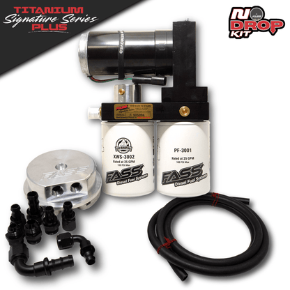 FASS No-Drop Kit Titanium Series Plus 240GPH Fuel System & Sump NDTSPC15290F240G | 2020-2023 Duramax L5P