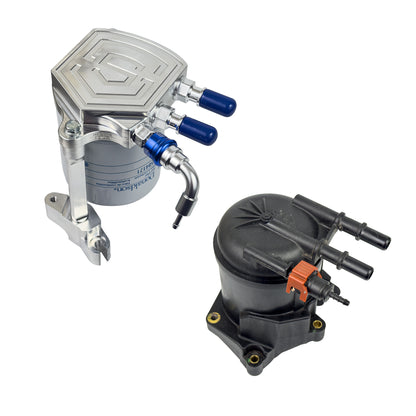 S&S Diesel Ford Fuel Leak Prevention Kit Plus (Chassis-Mounted Fuel Filter) 6.7F17-LPK-PLUS | 2017-2026 6.7L Powerstroke