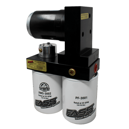 FASS Titanium Signature Series 180F 140GPH Fuel System (Stock-600HP) TSC13180F140G | 2017-2019 Duramax 6.6L