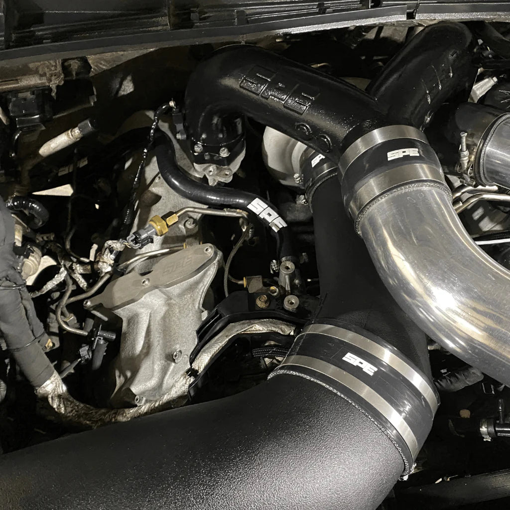 SPE Motorsport Coolant Hose Reroute Kit SPE-S100163 | 2011-2024 Powerstroke 6.7L