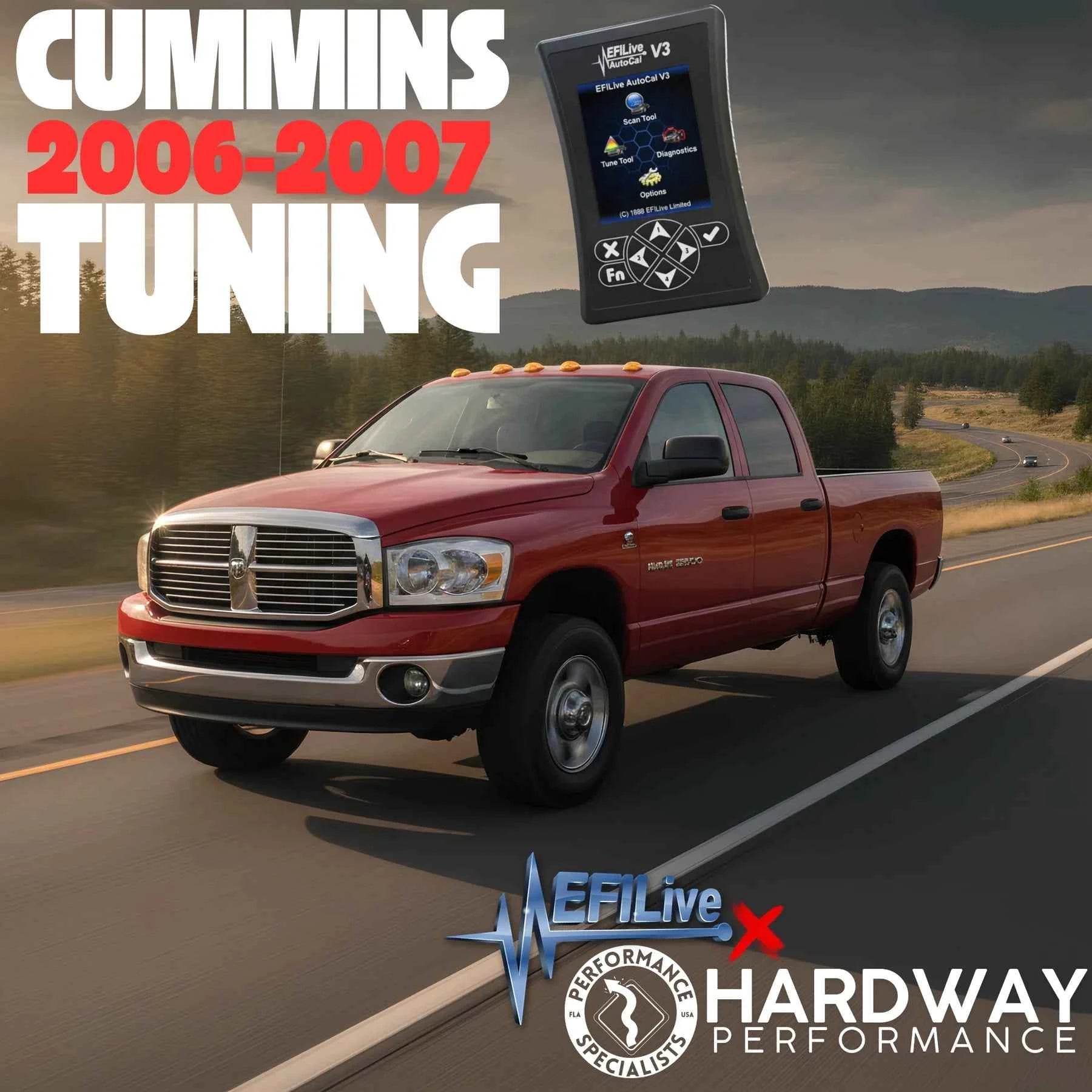 Hardway Performance CM849 Custom Tuning CSP1–CSP5 | EFILive2006–2007 5.9 Cummins