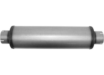 AP Exhaust MUFFLER XS2772 | XLERATOR ROUND 4IN ID/OD C/C 30IN OAL Stainless Steel