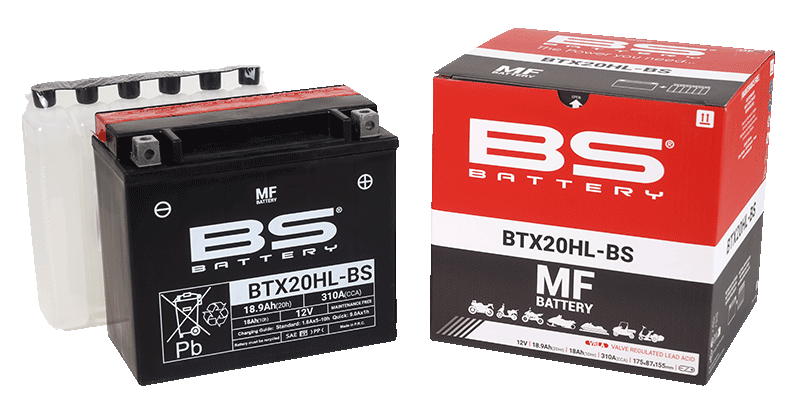 BS Battery BTX20HL | Fits Variety of Powersports