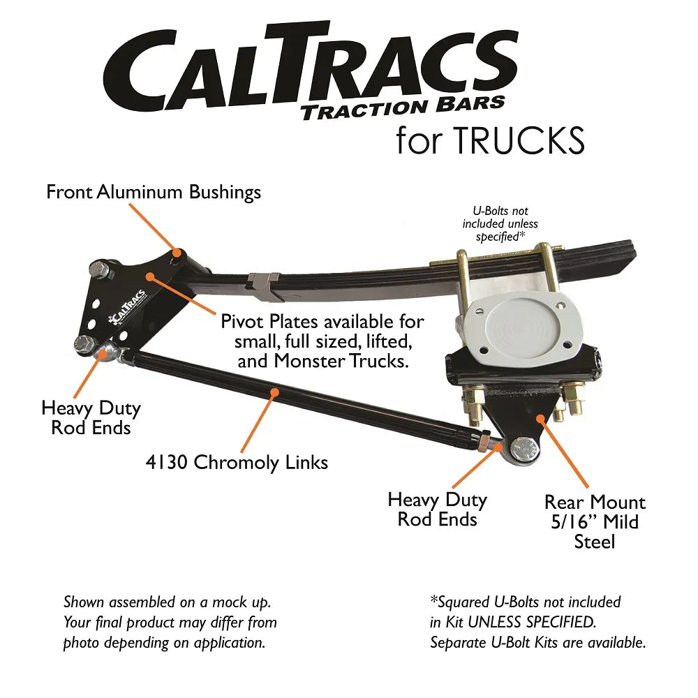 CalTracs Traction Bars 5510 | 2003-2010 Cummins 5.9L/6.7L