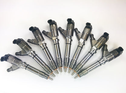 Duramax 06-07 LBZ Reman Injector Set 100 Percent Over - Dynomite Diesel | 2006-2007 Duramax 6.6L
