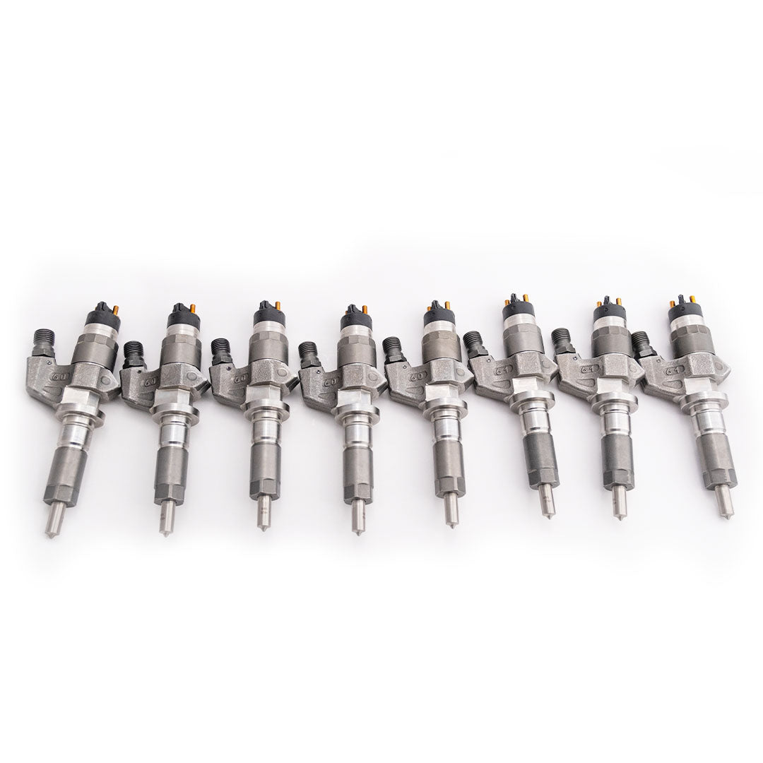 Chevy Duramax 01-04 LB7 Brand New 250% Over Injector Set (SAC Nozzles) Dynomite Diesel | 2001-2004 Duramax 6.6L