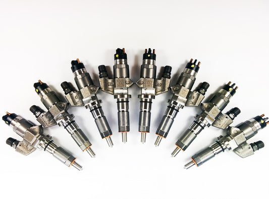 Duramax 01-04 LB7 Custom Super Mental Brand New Injector Set Dynomite Diesel | 2001-2004 Duramax 6.6L - WWM Performance