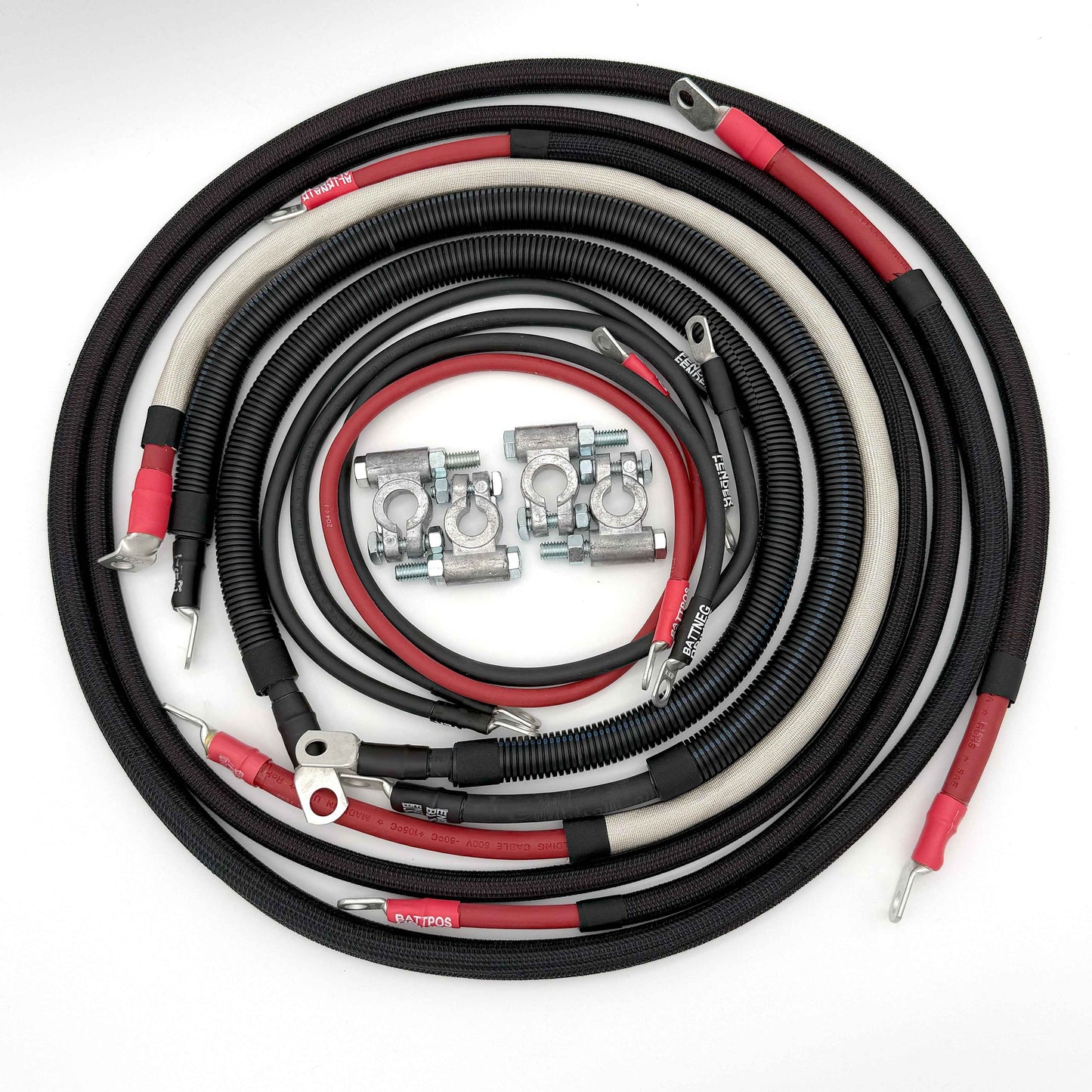 Dodge Cummins Diesel - 3rd Gen Battery Cable Kit (2003-2009)