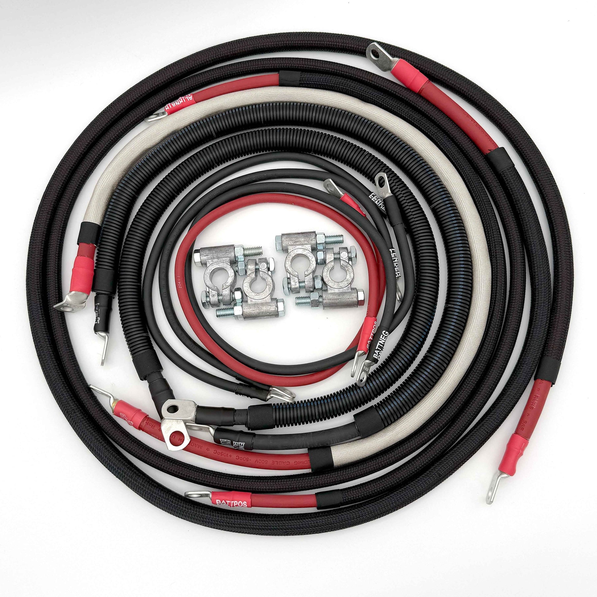 Dodge Cummins Diesel - 3rd Gen Battery Cable Kit (2003-2009)