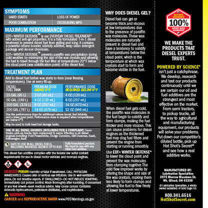 HOT SHOT'S SECRET EDTWAG16OZSQ EDT + WINTER DEFENSE FUEL ADDITIVE