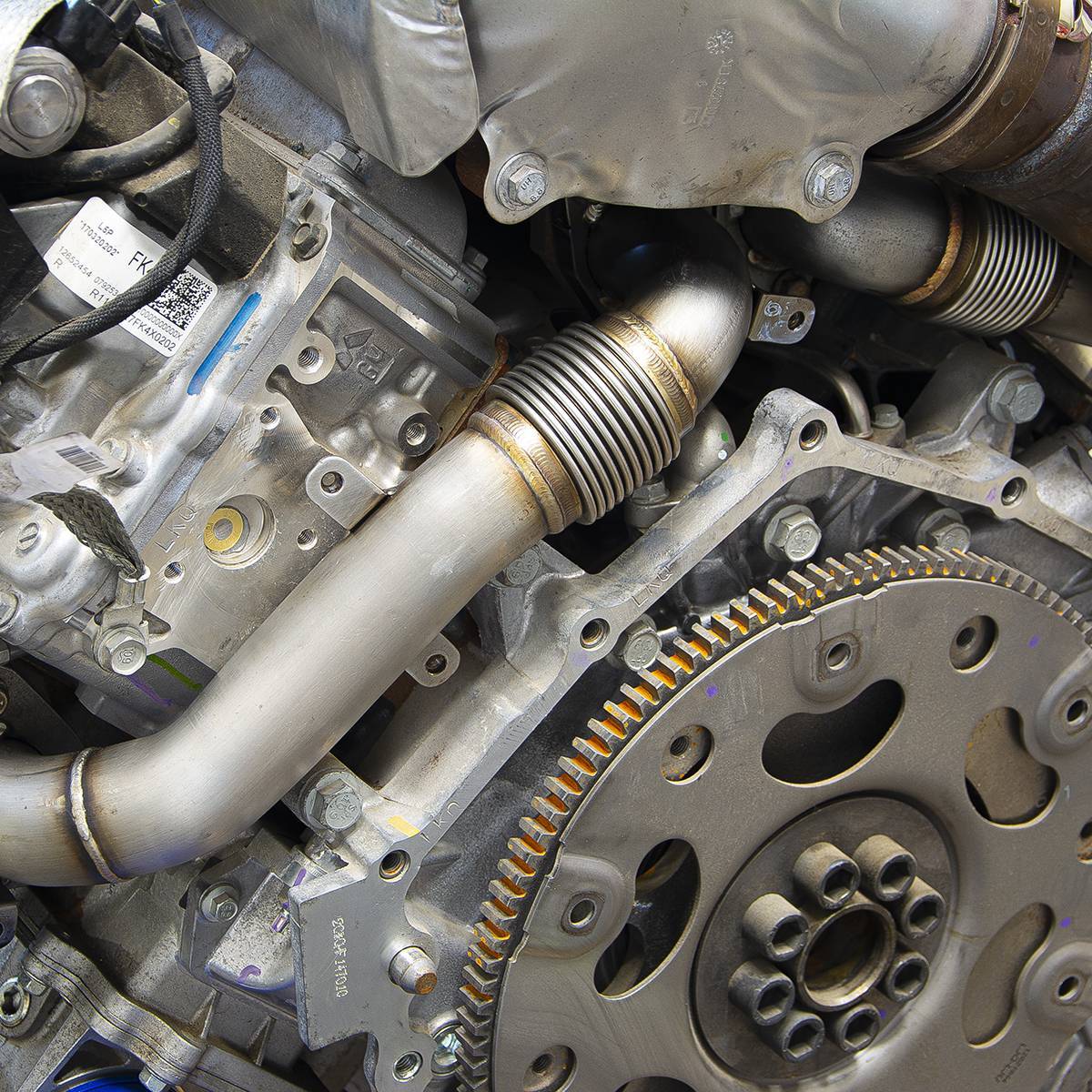 PPE OEM Length Replacement High Flow Up-Pipe Kit 116120000 | 2001-2004 Duramax 6.6L LB7