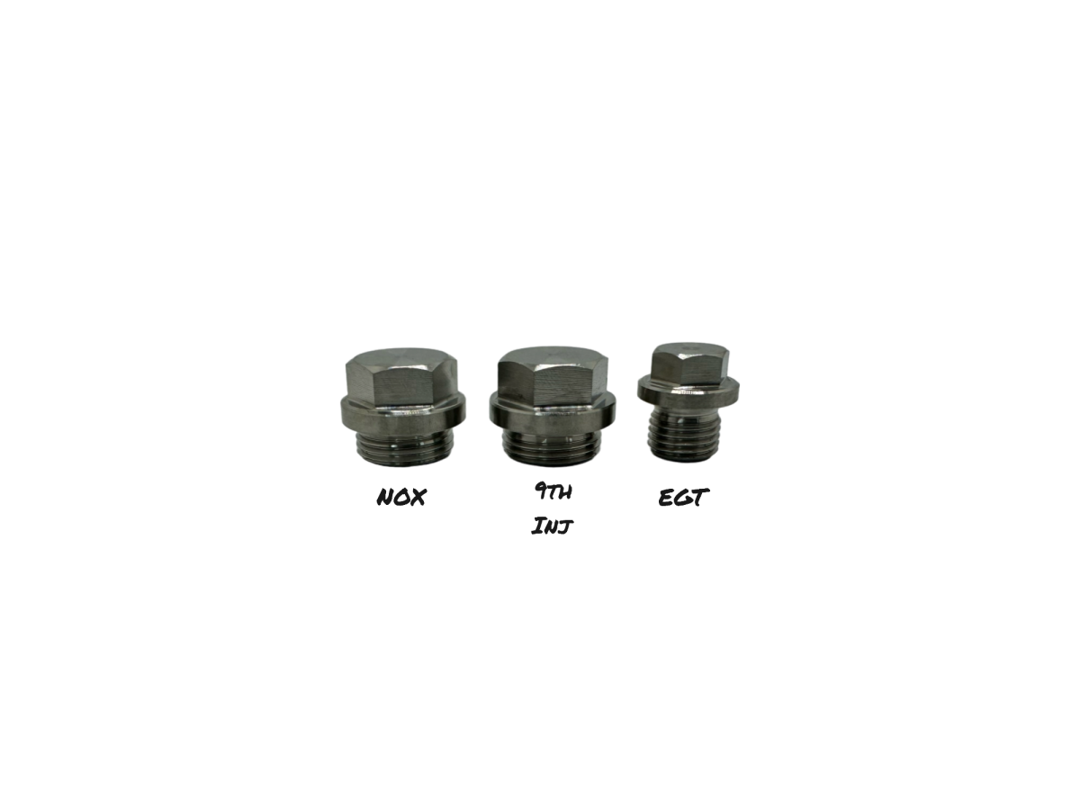 2011-2016 LML Duramax Downpipe Plugs