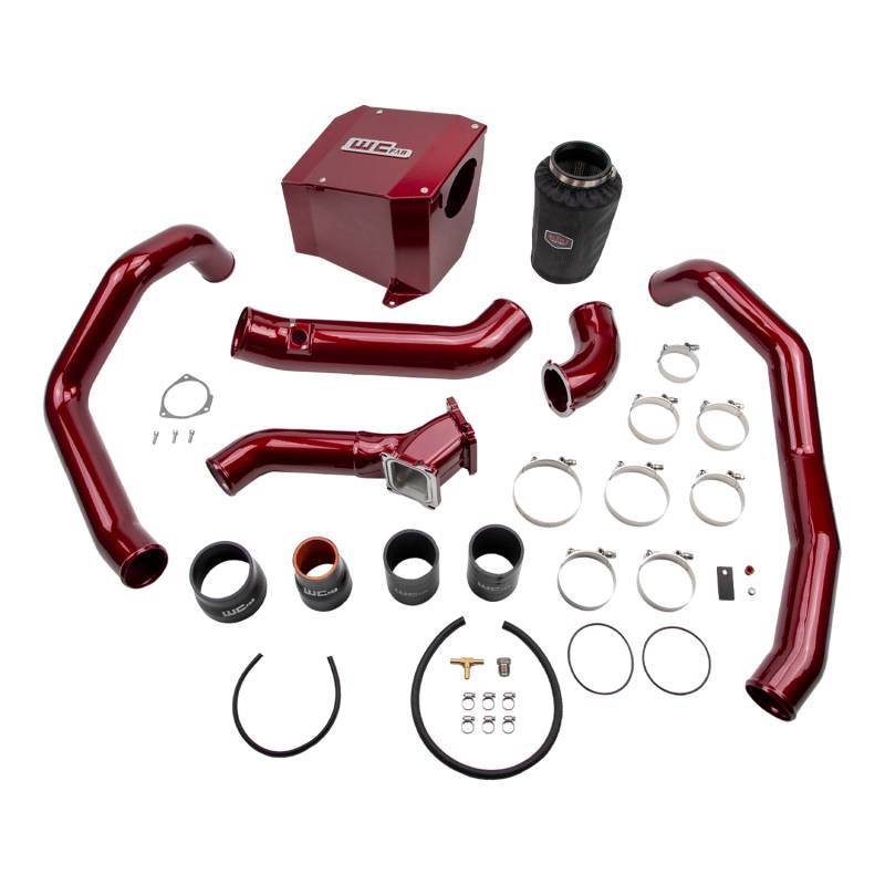 Wehrli Custom Fabrication Stage 2 High Flow Intake Bundle Kit - WCF100435 | 2001-2004 6.6L Duramax LB7
