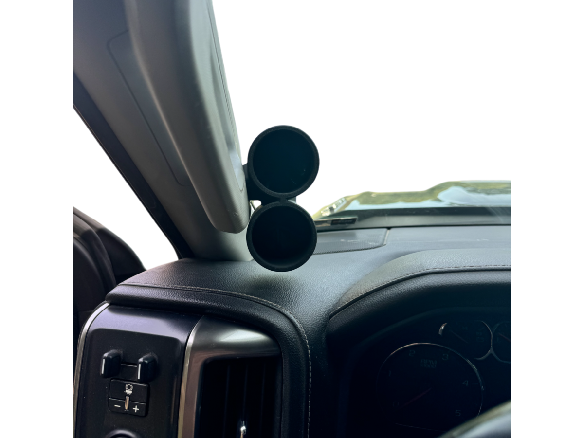 2015-2019 GM 2500/3500HD 52MM Dual Gauge Mount