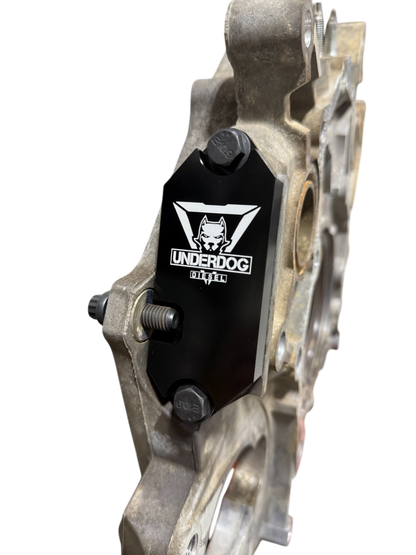 UnderDog Diesel Billet Coolant Block-Off Plate | 2001-2024 GM 6.6L Duramax