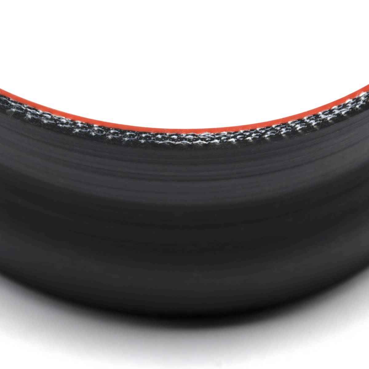Wehrli Custom 5.5" x 5" ID Straight Reducer 3" Long Silicone Boot and Clamp Kit WCF207-116