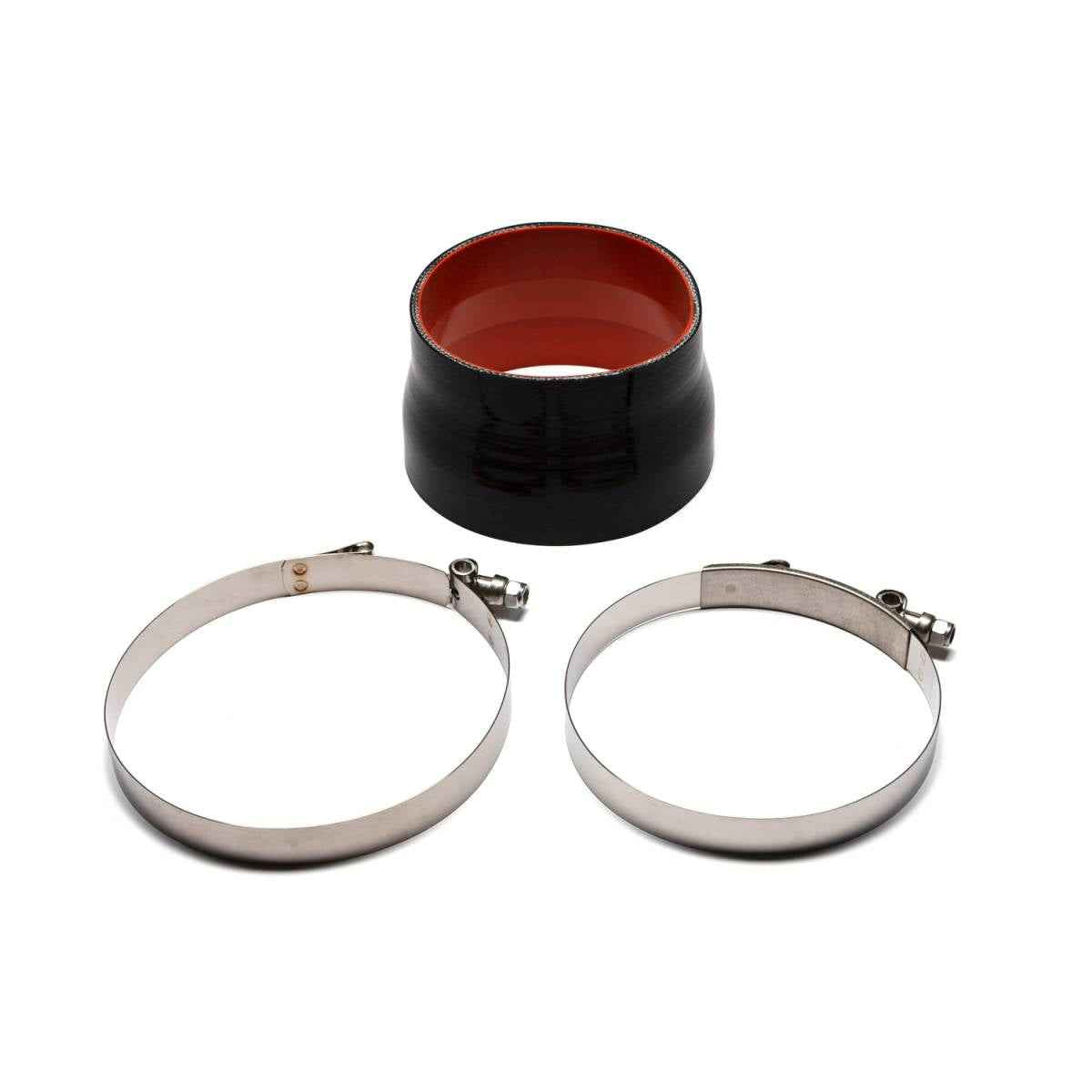Wehrli Custom 5.5" x 5" ID Straight Reducer 3" Long Silicone Boot and Clamp Kit WCF207-116
