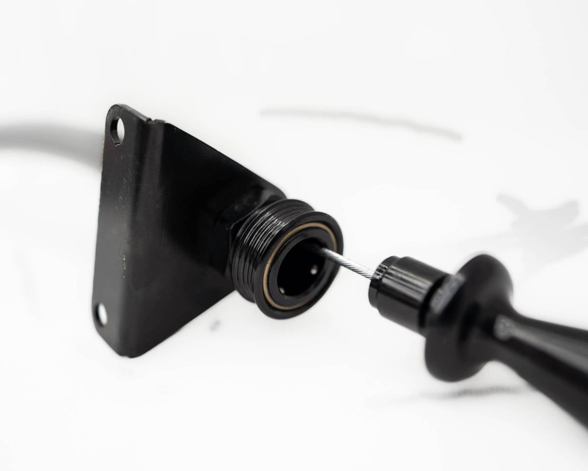 Flyin' Diesel Locking Flexible Transmission Dipstick for 47/48RE - Black FD-48REBL | 1996-2007 Cummins 5.9L