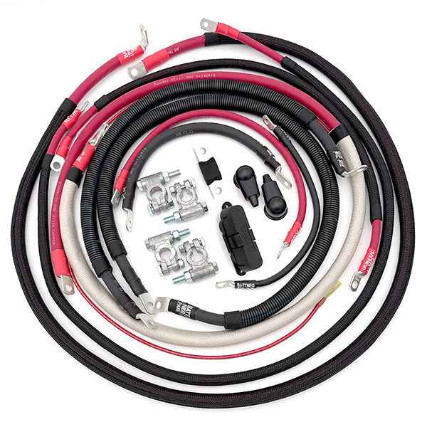 Ford Power Stroke 6.0 Diesel - F250/F350 Battery Cable Kit (2003-2007)