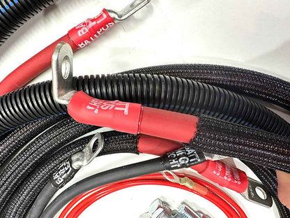 Ford Powerstroke 6.4 Diesel - F250/F350 Battery Cable Kit (2008-2010)