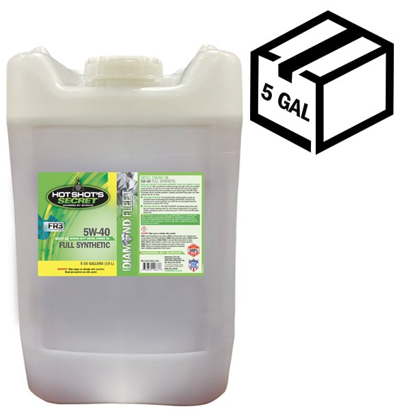 HOT SHOT'S SECRET GREEN DIAMOND 5W-40 FULL SYNTHETIC CK-4 ENGINE OIL