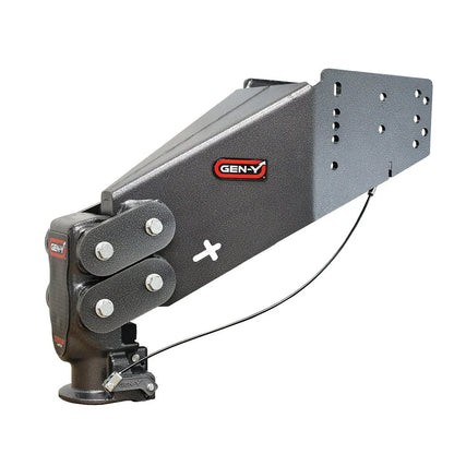GEN-Y Hitch EXECUTIVE Fifth Wheel-to-Gooseneck (Torsion-Flex) Pin Box GH-8055AL Lippert 1621, 1621 HD, 1116, 1716 Frame Model