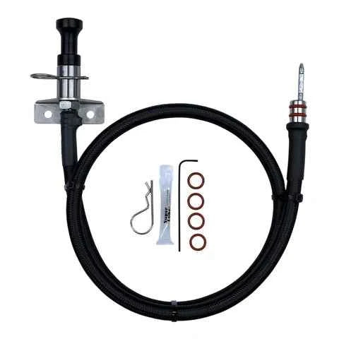 Shocker Fittings Locking Flex Dipstick | 2001-2016 6.6L Duramax LB7/LLY/LBZ/LMM/LML