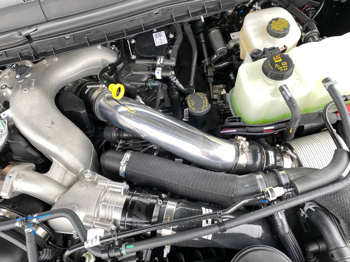 SPE 6.7L Powerstroke Hot Side Intercooler Pipe (Fits ALL year non-HO trucks) SPE-S100117 | 2011-2025 6.7L Powerstroke - WWM Performance