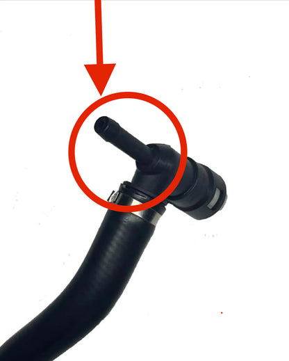 SPE Motorsport Heater Inlet Billet Top Adapter Fitting SPE-S100303 | 2011-2024 Powerstroke 6.7L