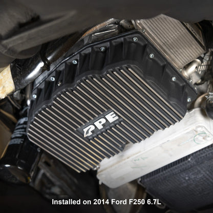 PPE Heavy-Duty Cast Aluminum Engine Oil Pan | 2011-2026 Powerstroke 6.7L