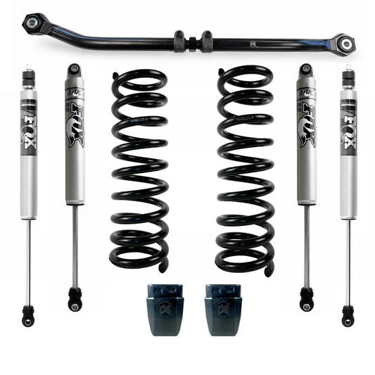 KRYPTONITE STAGE 2 LEVELING KIT WITH FOX SHOCKS FOR 2013-2026 RAM 3500 6.7 CUMMINS - WWM Performance