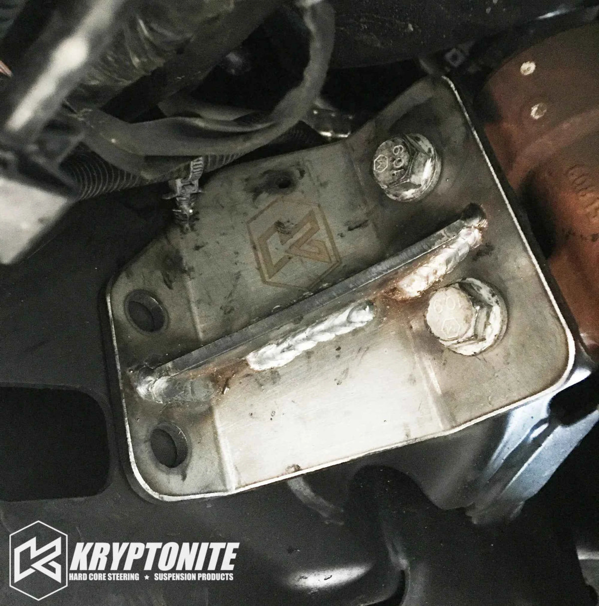 Kryptonite Idler Support Frame Gusset KRGUSSET11 | 2011–2026 6.6L Duramax LML/L5P