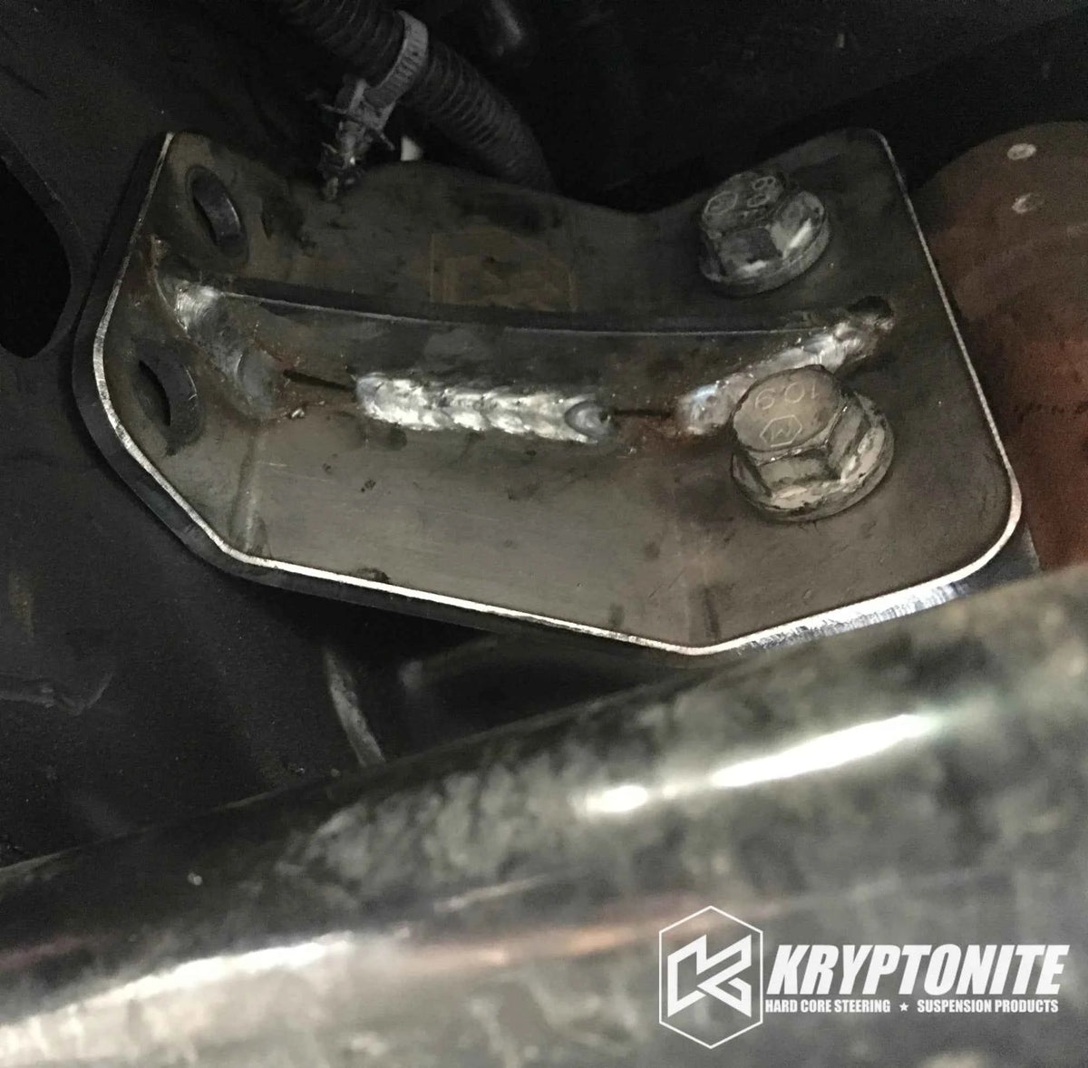 Kryptonite Idler Support Frame Gusset KRGUSSET11 | 2011–2026 6.6L Duramax LML/L5P