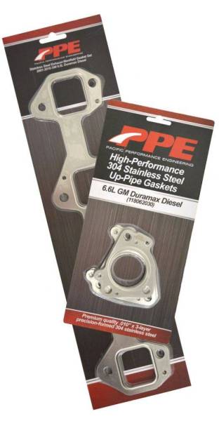 PPE High-Flow Exhaust Manifold & Up-Pipe Kit 116111000 | 2001-2004 Duramax 6.6L LB7