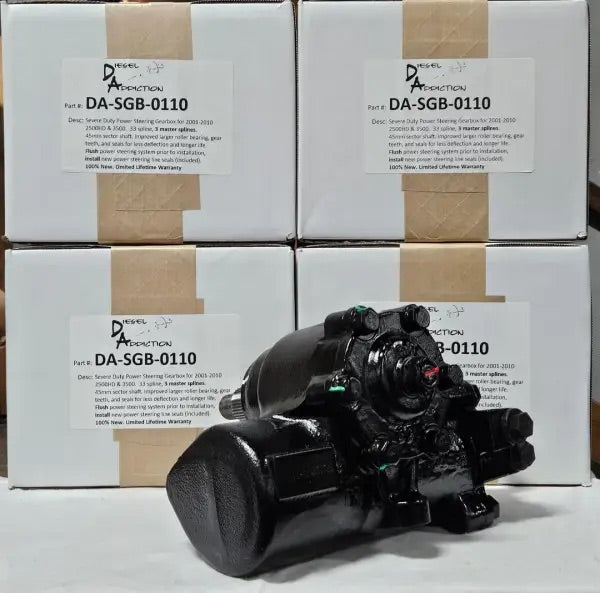 DA Severe Duty Power Steering Gearbox DA-SGB-0110 | 2001-2010 Duramax 6.6L LB7, LLY, LBZ, LMM