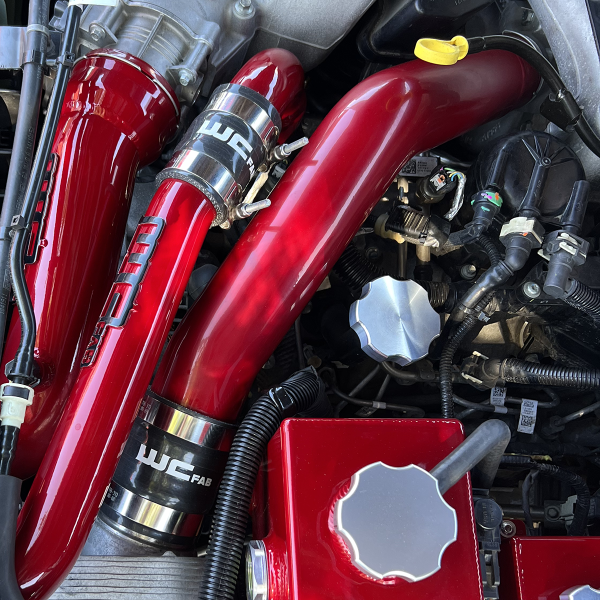 Wehrli Custom Fabrication Hot Side Intercooler Pipe Kit - WCF100316 | 2015-2024 Powerstroke 6.7L