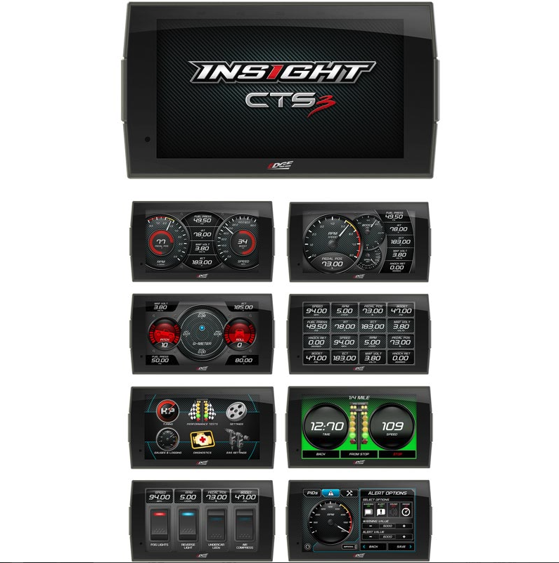 Edge Products Insight CTS3 Digital Gauge Monitor 84130-3 | Powerstroke/Cummins/Duramax