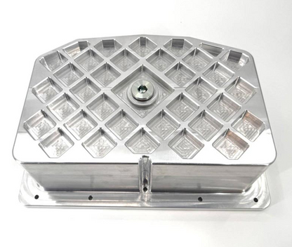 No Limit Fabrication 67OP Billet Aluminum Deep Oil Pan With Drain